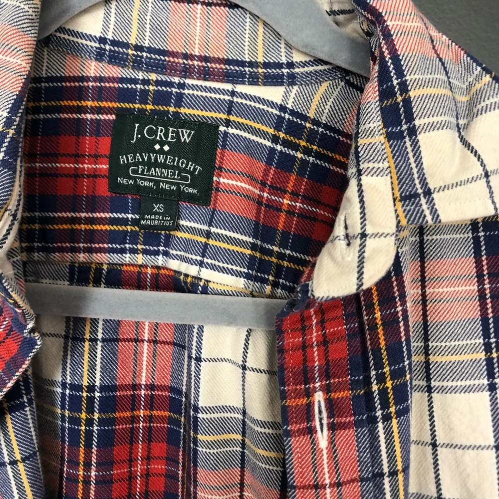 JCrew Heavy Flannel